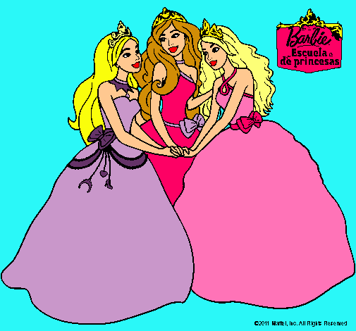 Barbie y sus amigas princesas