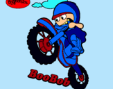 Dibujo BooBob pintado por R545648
