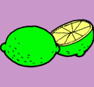 Dibujo limón pintado por youtube