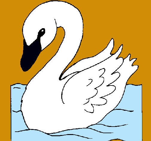 Dibujo Cisne pintado por Ratona15