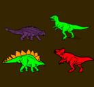 Dibujo Dinosaurios de tierra pintado por ROMMANSUH