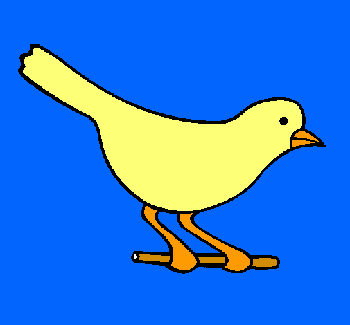 Dibujo Pájaro 4 pintado por verbalkin