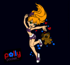 Dibujo Polly Pocket 14 pintado por apintar