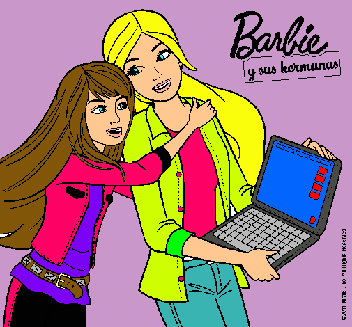 El nuevo portátil de Barbie