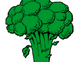 Dibujo Brócoli pintado por irieenatty 