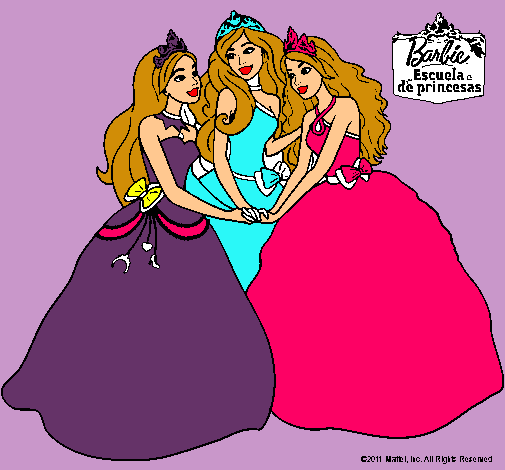 Barbie y sus amigas princesas