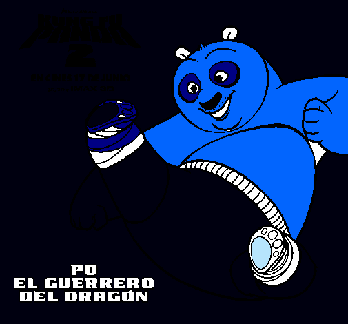 Po el guerrero del dragón