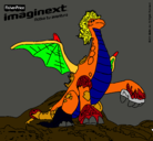 Dibujo Imaginext 9 pintado por dragoncresta