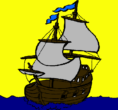 Dibujo Barco pintado por Felipe7