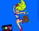 Dibujo Polly Pocket 14 pintado por ashh