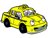 Dibujo Herbie Taxista pintado por lexu