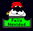 Dibujo Feliz Navidad pintado por lauritapi