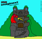 Dibujo Imaginext 12 pintado por castllodrago