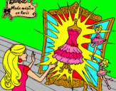 Dibujo El vestido mágico de Barbie pintado por gematow