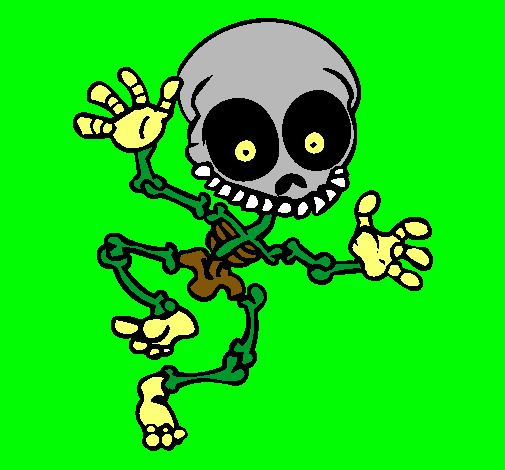 Esqueleto contento 2