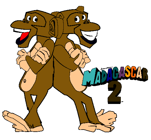 Madagascar 2 Manson y Phil 2