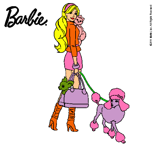 Barbie elegante