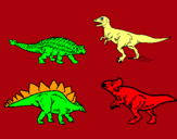 Dibujo Dinosaurios de tierra pintado por verbalkin