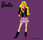 Dibujo Barbie juvenil pintado por JBIIEBER