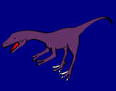 Dibujo Velociraptor II pintado por javiercito