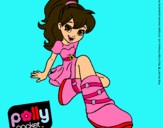 Dibujo Polly Pocket 9 pintado por maei