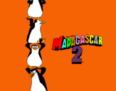 Dibujo Madagascar 2 Pingüinos pintado por eduard10