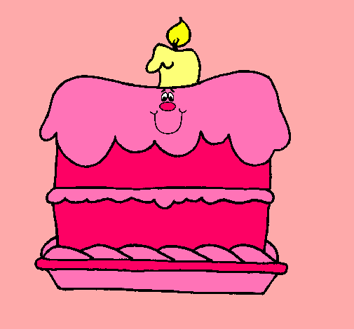 Pastel de cumpleaños