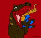Dibujo Velociraptor II pintado por mirpack