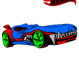 Dibujo Hot Wheels 3 pintado por htyowas85