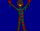 Dibujo Niño momia pintado por 877856578788
