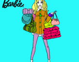 Dibujo Barbie de compras pintado por jcifidjg