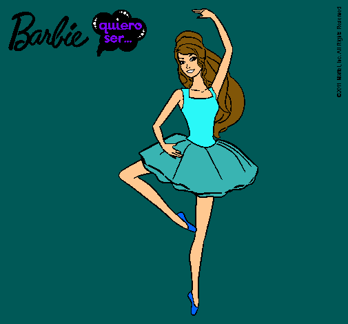 Dibujo Barbie bailarina de ballet pintado por CHIVAS