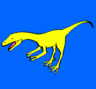 Dibujo Velociraptor II pintado por botia
