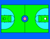 Dibujo Cancha pintado por dariduirutu