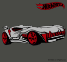 Dibujo Hot Wheels 3 pintado por vosdemando