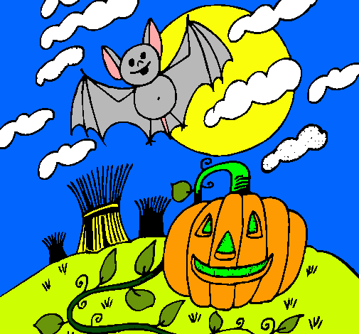 Paisaje de Halloween