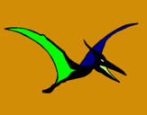 Dibujo Pterodáctilo pintado por dieovanrp