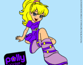 Dibujo Polly Pocket 9 pintado por llina