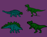 Dibujo Dinosaurios de tierra pintado por marcoooooooo