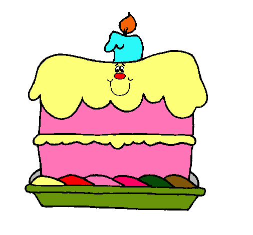 Pastel de cumpleaños