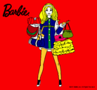 Dibujo Barbie de compras pintado por rebeeeeca