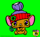 Dibujo Ratoncito Littlest Pet Shop pintado por haimar