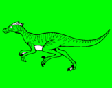 Dibujo Velociraptor pintado por Lhaturrita