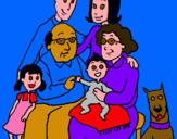 Dibujo Familia pintado por FRANCISBEL