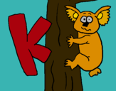 Dibujo Koala pintado por ruti2