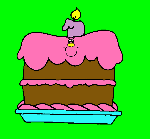 Pastel de cumpleaños