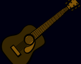 Dibujo Guitarra española II pintado por egkfdhhktjyt