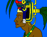 Dibujo Jefe de la tribu pintado por tutor