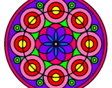 Dibujo Mandala 35 pintado por sulma