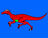 Dibujo Velociraptor pintado por 123456789101